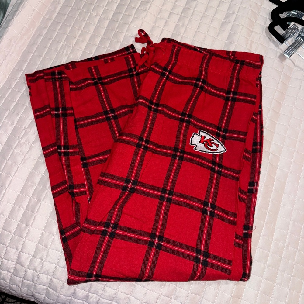 Kansas City Chiefs flannel pajama pants